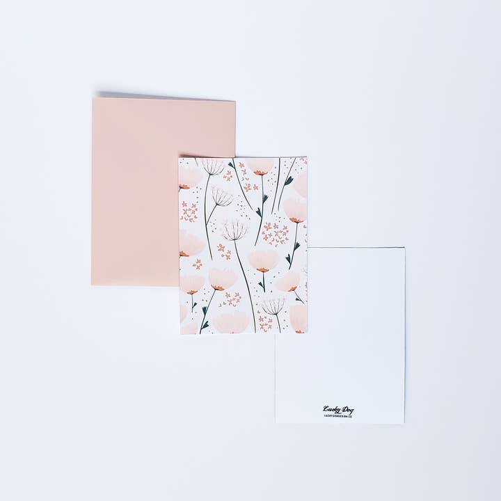 Lucky Dog Design Co. - Wholesale Stationery/Notecard Set - Flower Power Mini Card Set (Set of 10)4