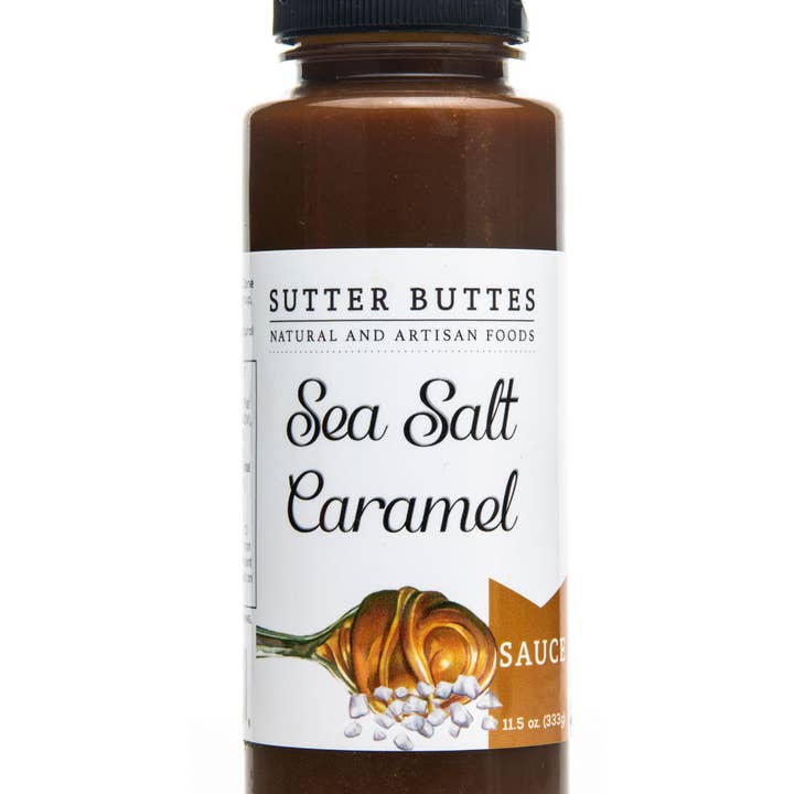 Sea Salt Caramel Sauce – Handcrafted, Small Batch for wholesale by Sutter Buttes