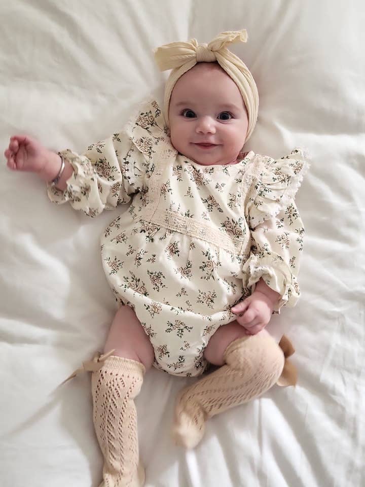 Nunubebe - Wholesale Bodysuit (Non-Footed) - Baby - Flora Romper £13.90 (from size 0-3 m)3