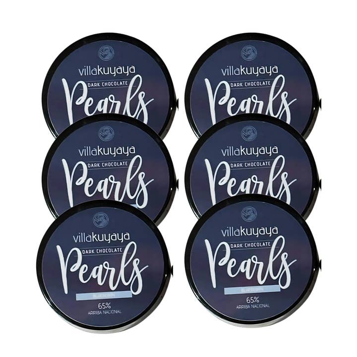 Villakuyaya Premium Dark Chocolate - Wholesale Chocolate - Villakuyaya 65% Dark Chocolate Pearls BLUEBERRY2