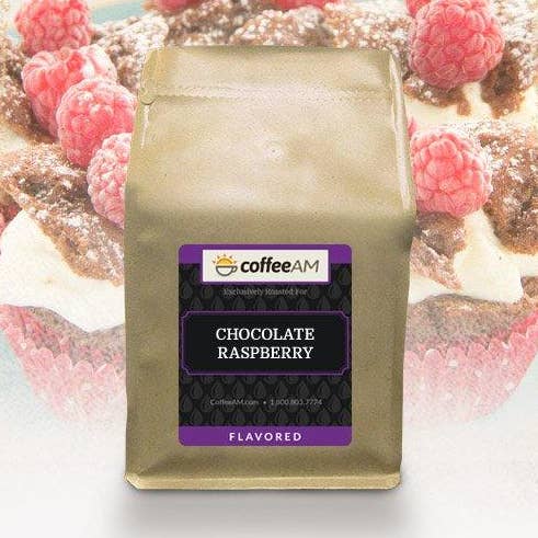Chocolate Raspberry Flavored Coffee for wholesale by CoffeeAM