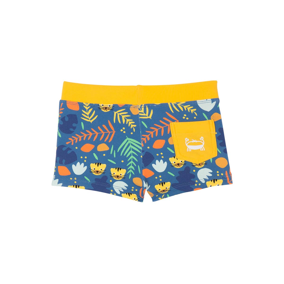 Chipote Pas – wholesale Swim shorts – Kids – Anti UV swim boxer shorts with Nico Tiger print1