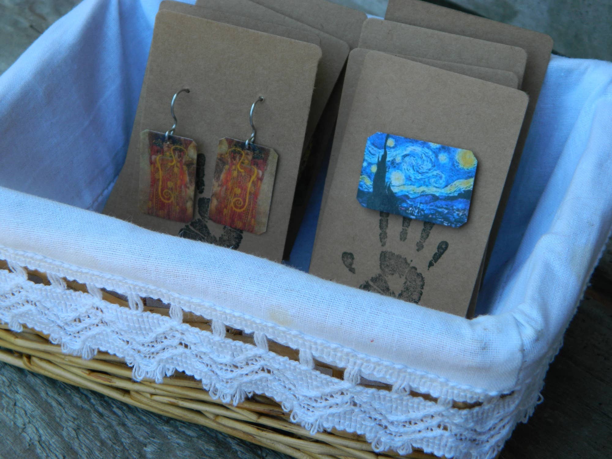 Sarah Wood Studio - Wholesale Dangle Earrings - Earrings Ivan Bilibin Dragon detail3