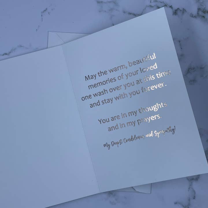 D. Johnson & Co Greetings - Vendita all'ingrosso Biglietti di condoglianze - Con biglietto di simpatia.1