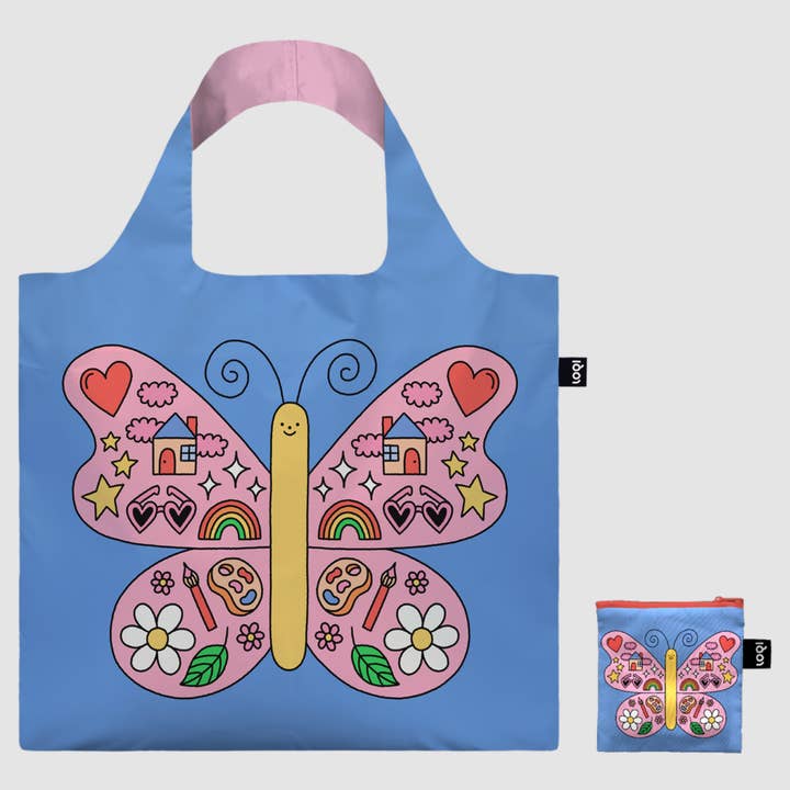 LOQI x Rosie Pink – Recycled Reusable Tote Bag for wholesale by Rosie Pink