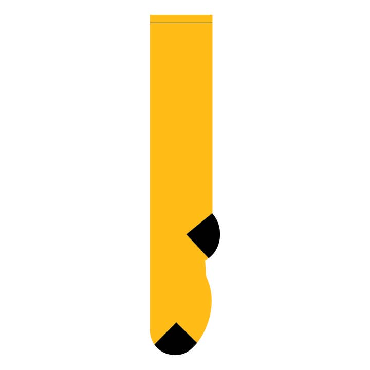 Yellow Compression Socks for wholesale by FOOZYS Fun Socks