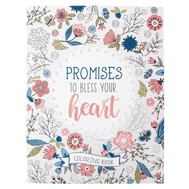 Christian Art Gifts - Wholesale Coloring Book - Adult - Coloring Book Promises to Bless