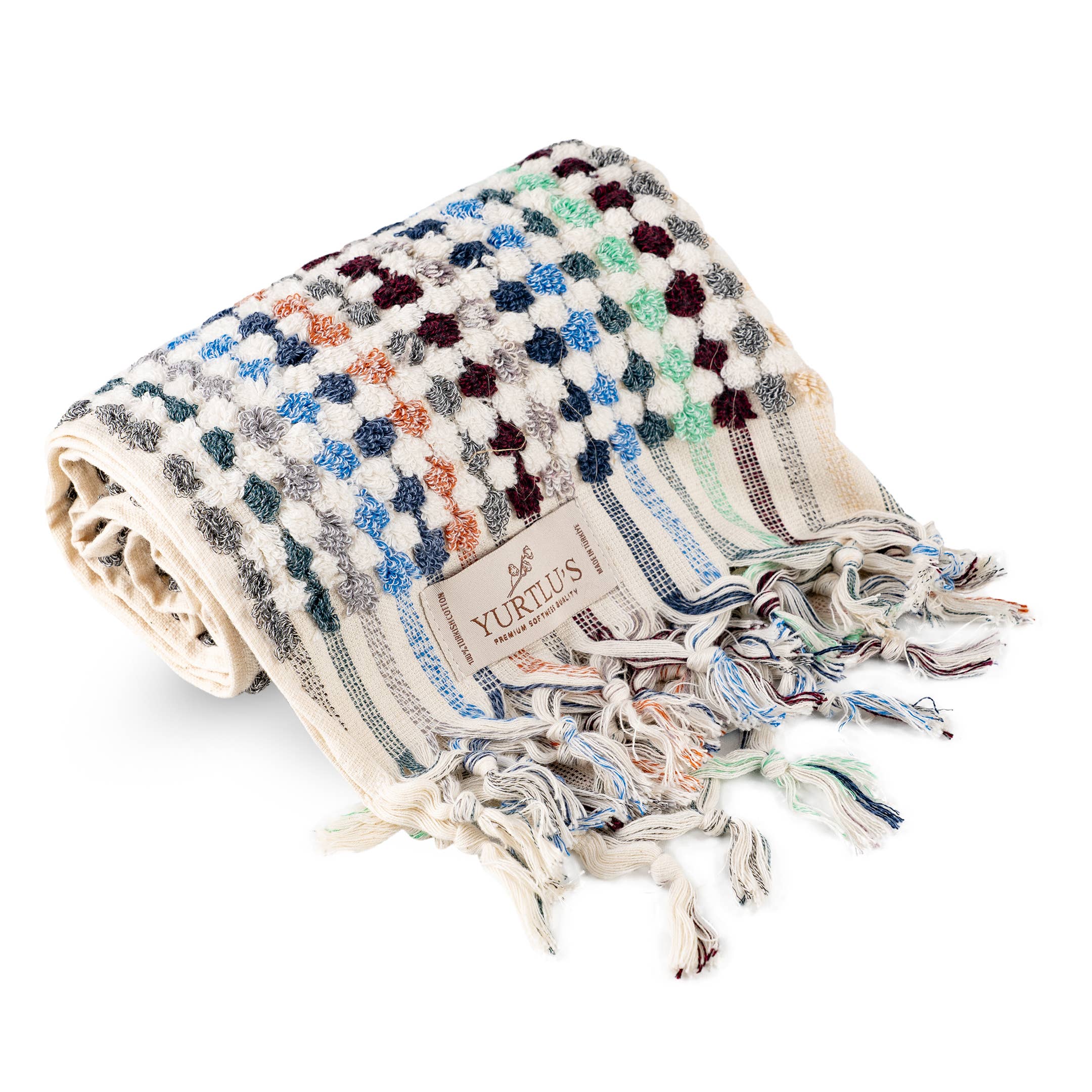 YURTLUS - Wholesale Hand Towel - YURTLU'S Bubble Series  Hand Towel 18x 37,Soft Thick Towel, Kitchen Towel - Mix 21