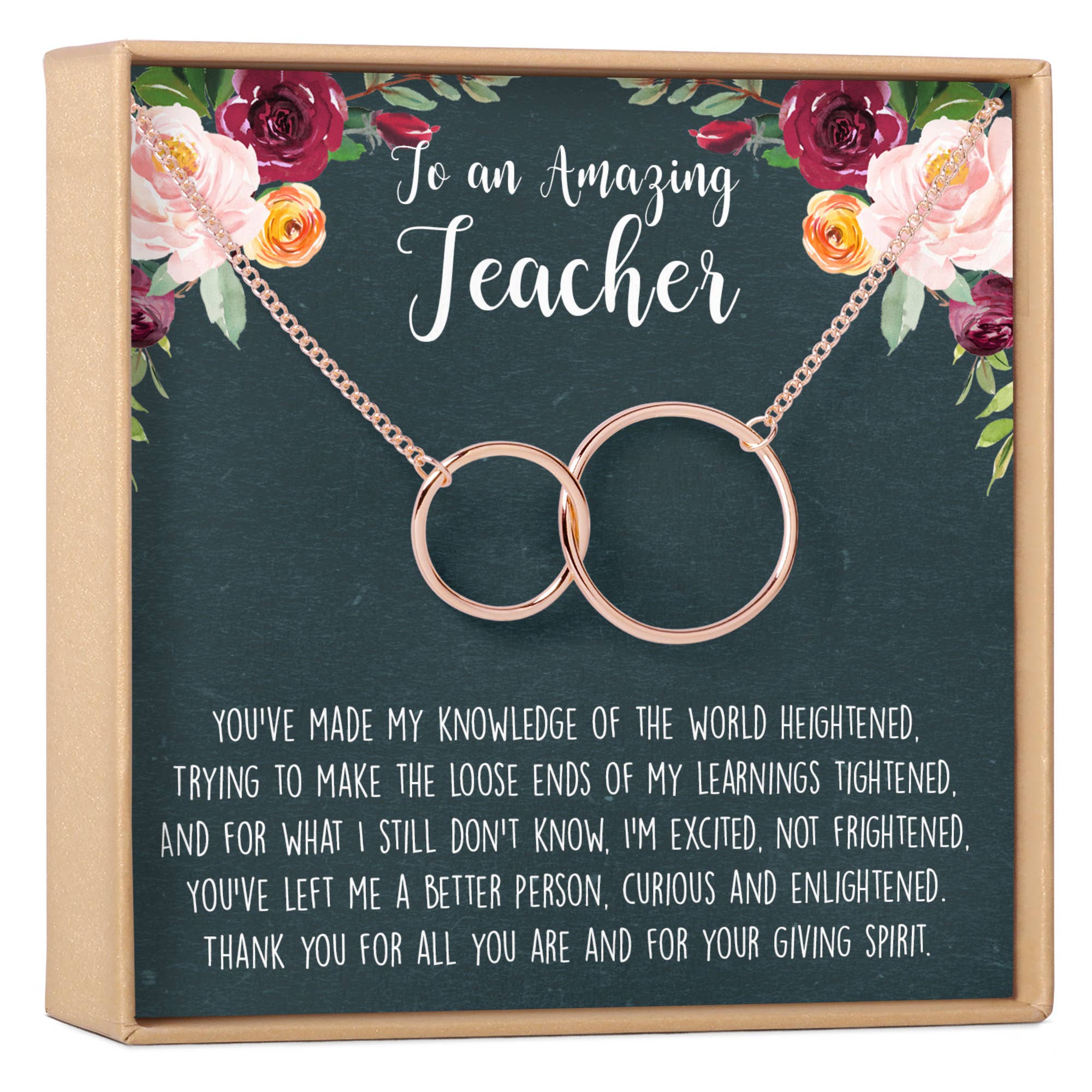 Dear Ava - Wholesale Pendant/Charm Necklace - Teacher Necklace8