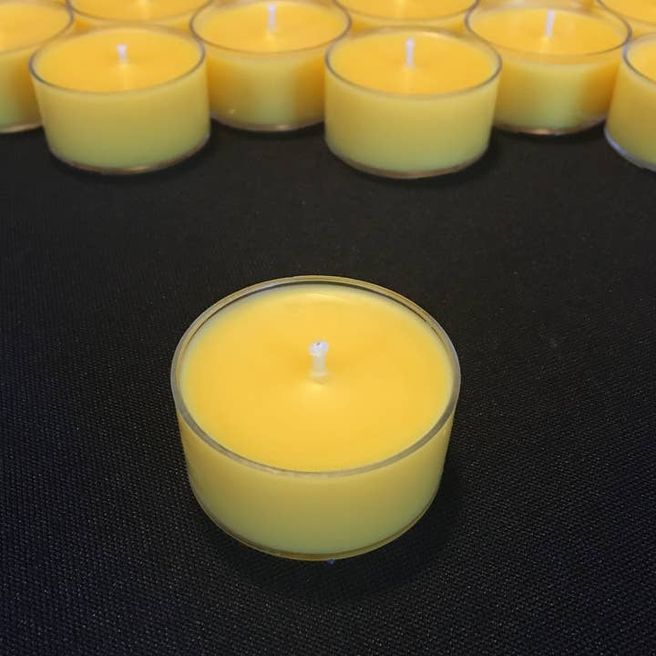 Paradise Natural Soy Wax Tea Light Candles for wholesale by Black Rune Creations