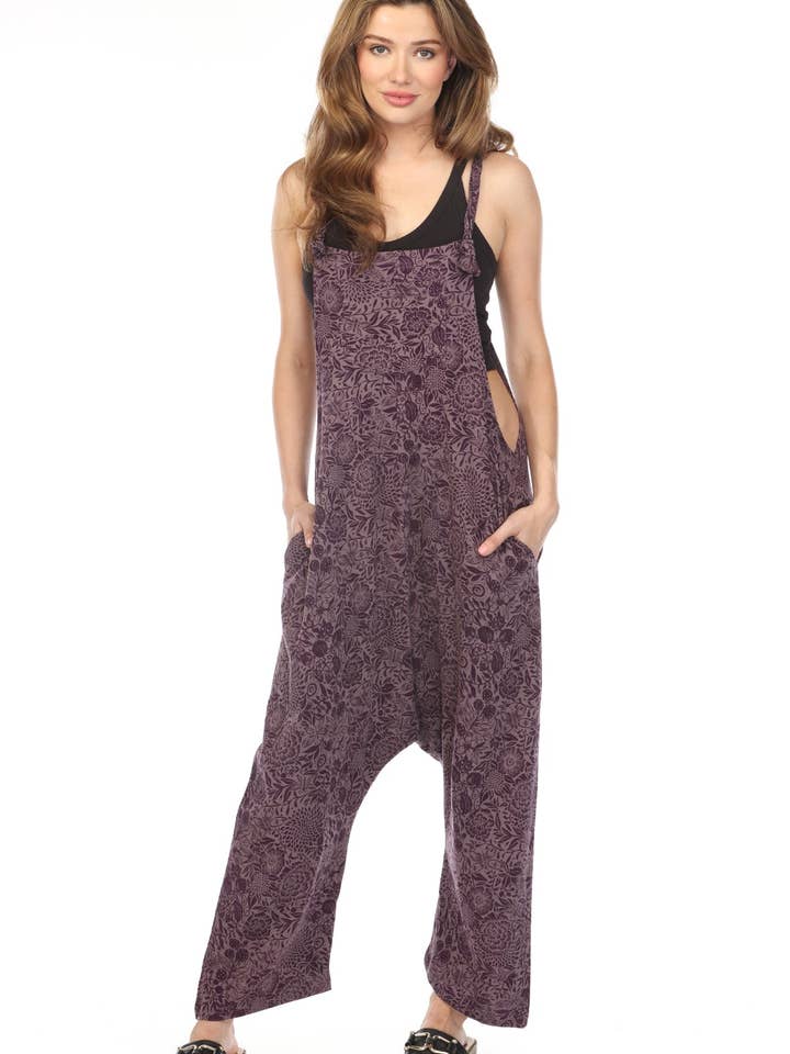 Desert Garden Jersey Overalls for wholesale by Lakhays Collection Inc.