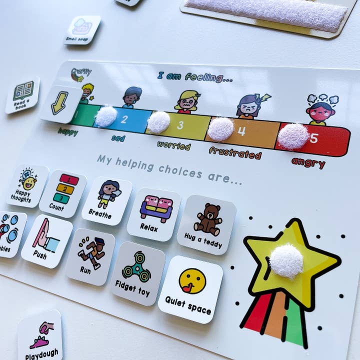 Mini Emotions & Helping Choices Board for wholesale by Craftly Ltd