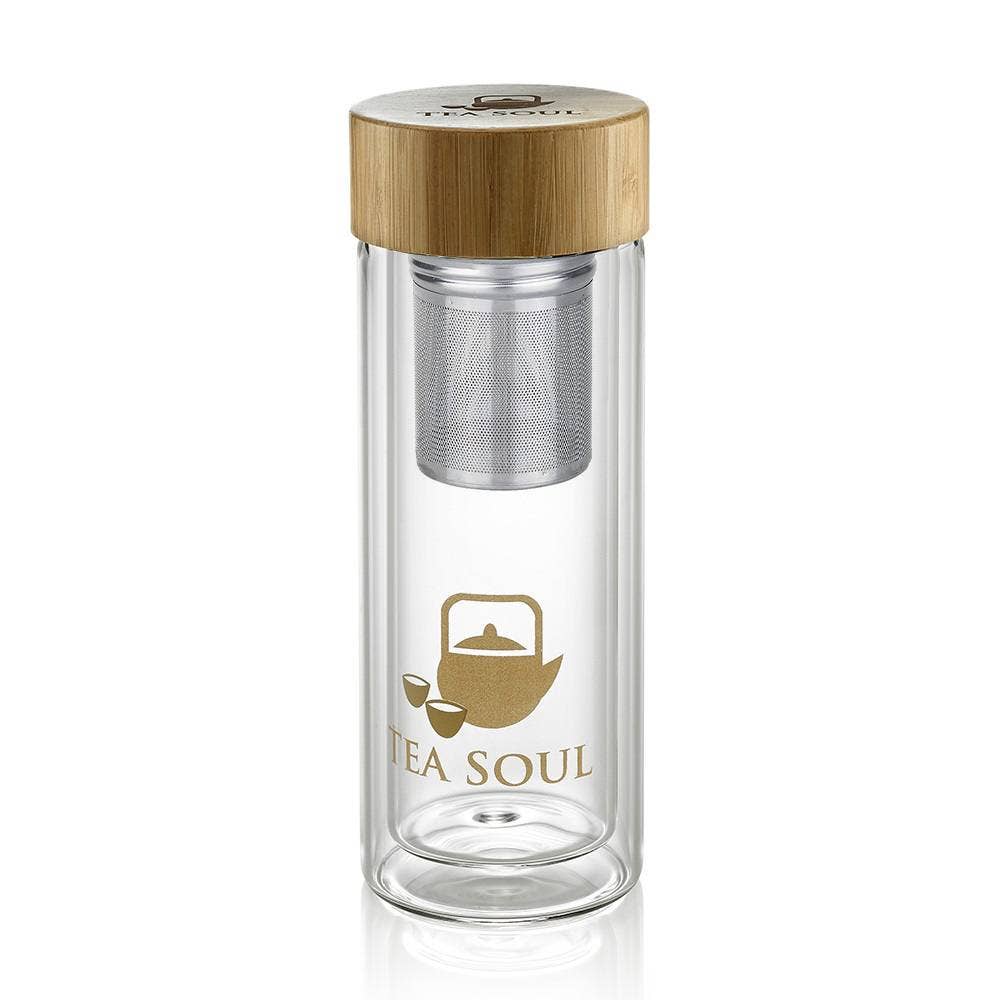 Tea soul - Wholesale Flask - Double-layer glass thermos 350ml2