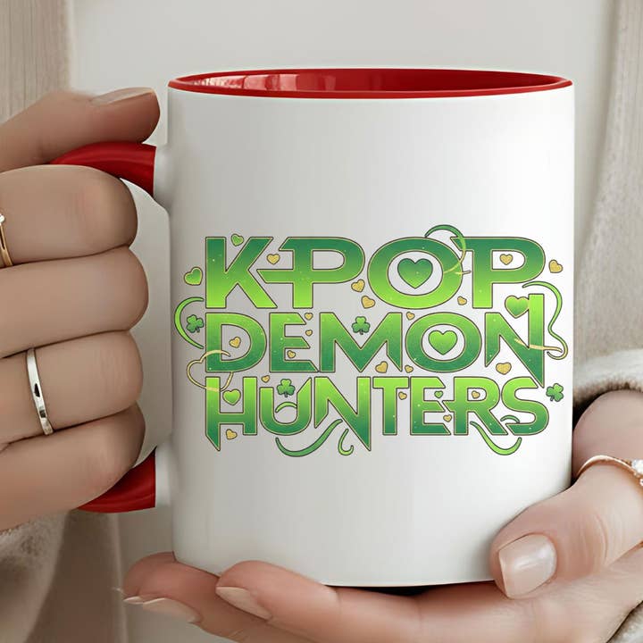Kpop Demon Hunters Keramische Mok, Kpop Huntrix Paasdag Mok voor wholesale door Tevatino