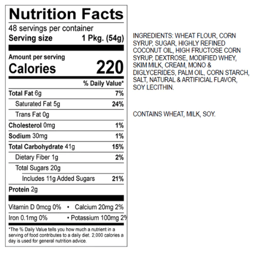 Royal Wholesale - Wholesale Caramel - Goetze Caramel Cream 1.9oz Bar 20ct2