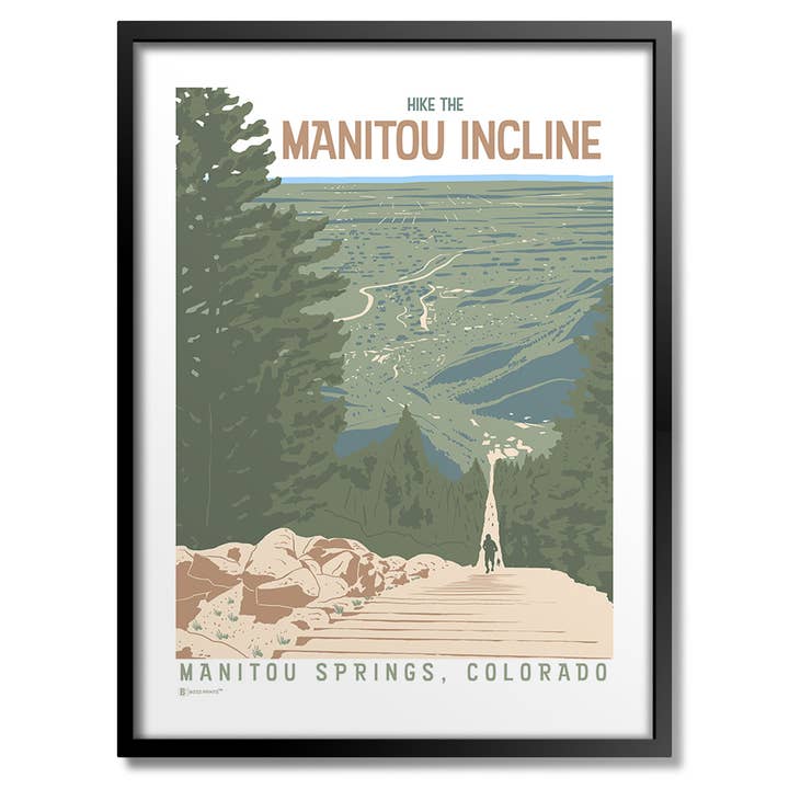 Manitou Incline Print for wholesale by Bozz Prints
