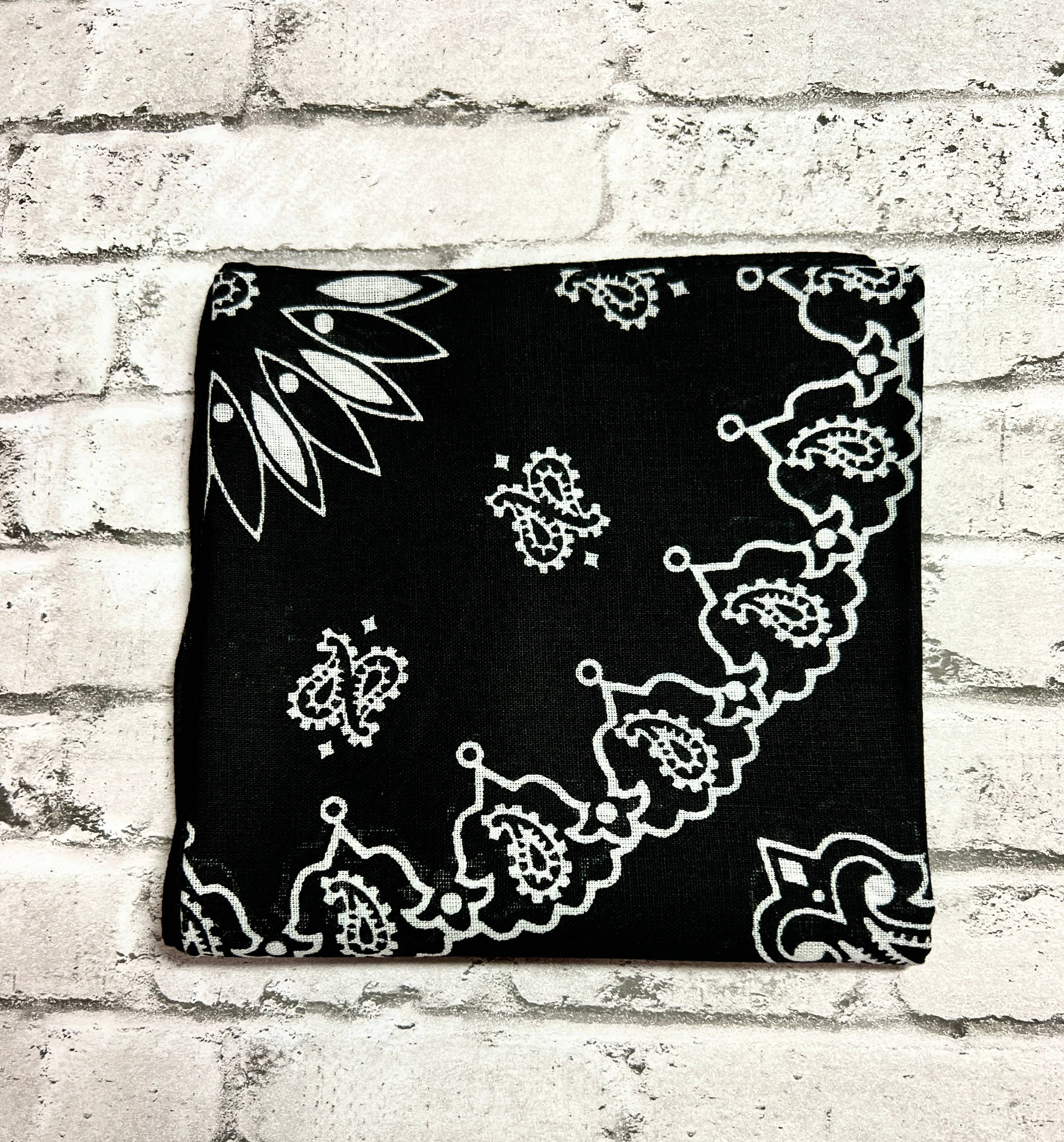 The Funky Soul - Wholesale Bandana - Unisex - Personalized Embroidered Floral Custom Name Bandana8