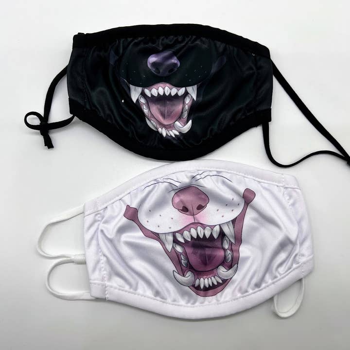 Wolf Animal Dust Face Mask With Filter Pocket and other Purchase Wholesale dust masks. Free Returns & Net 60 Terms on Faire trending on Faire.