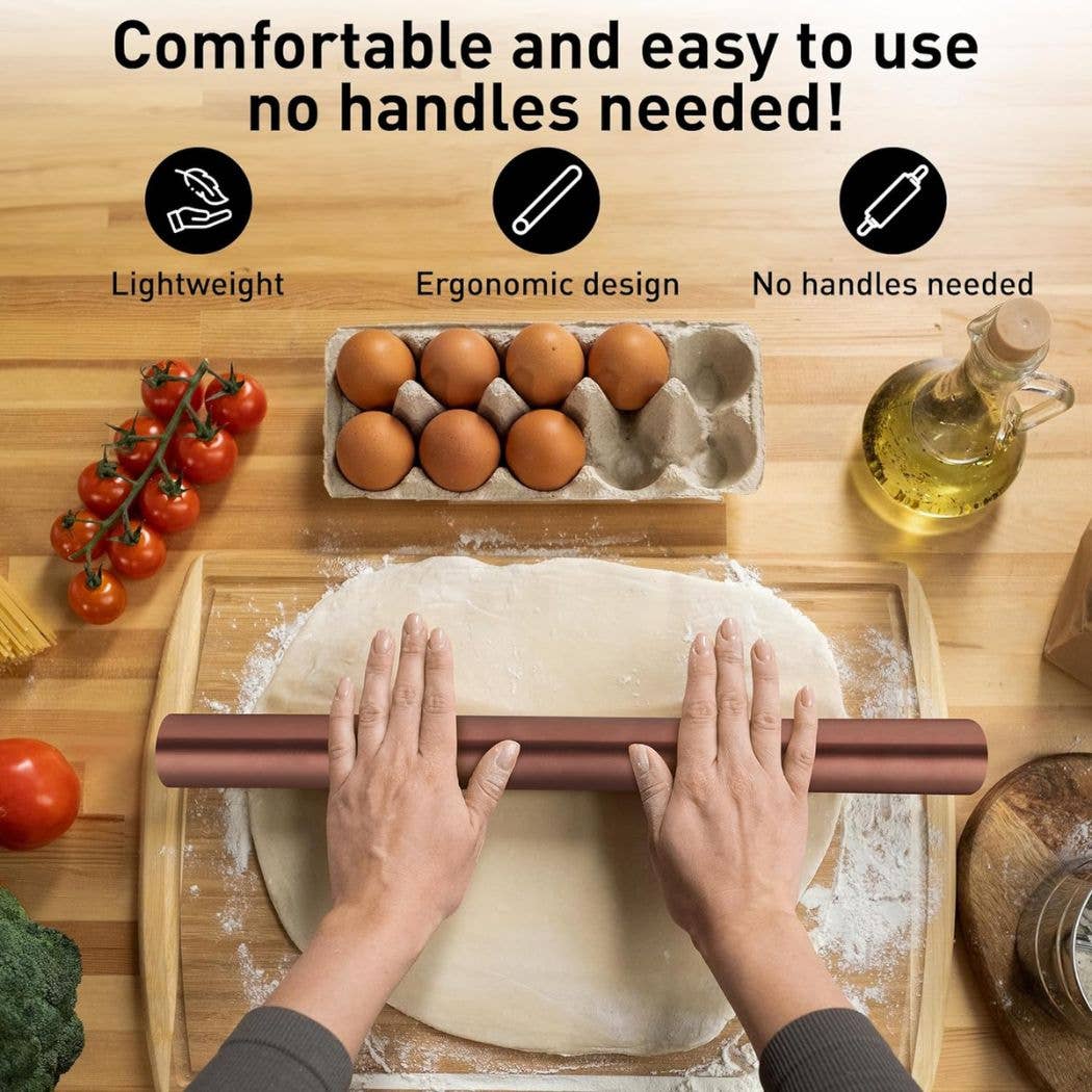 Zulay Kitchen - Wholesale Rolling Pin - Professional French Rolling Pin10