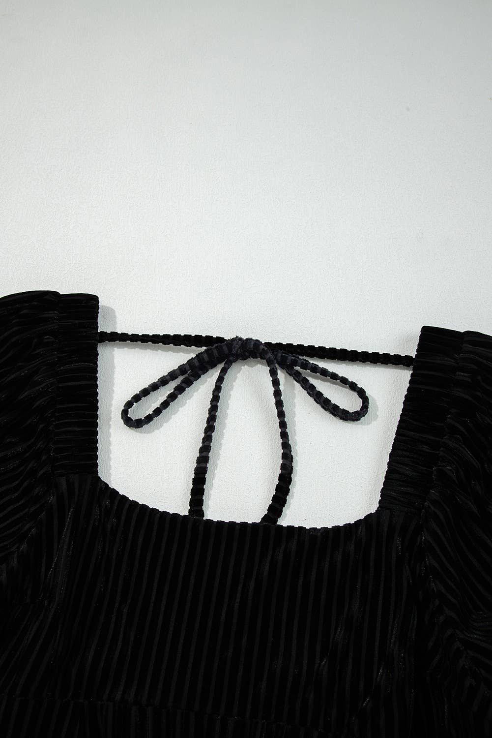 Lovesoft – Engroshandel Kjole - Dame – Bind Firkantet hals Velvet Babydoll Kjole20