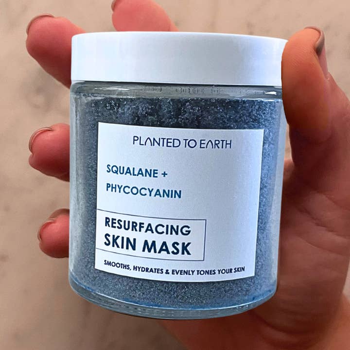 𝗥𝗲𝘀𝘂𝗿𝗳𝗮𝗰𝗶𝗻𝗴 𝗙𝗮𝗰𝗲 𝗠𝗮𝘀𝗸 for wholesale by Planted To earth