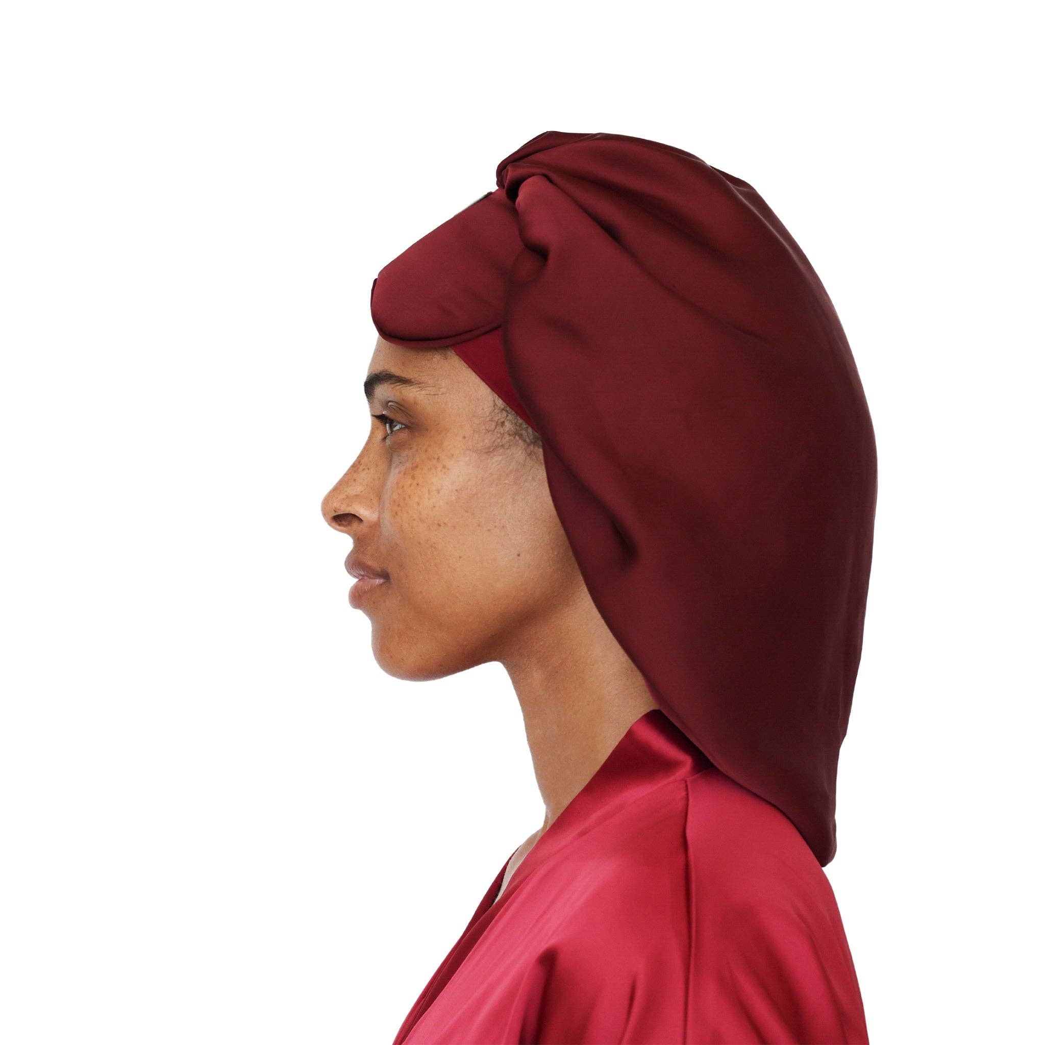 St. Cayman - Wholesale Sleep Cap / Bonnet - Women's - iBonnet™️ (REM Red)6