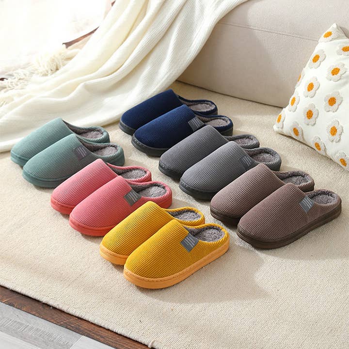 MINIMALIST WARMIES SLIPPERS BEDROOM SLIPPERS_CWSHS0265 for wholesale by ACCITY