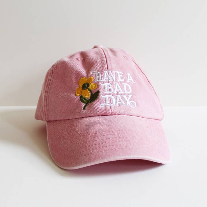Cousins Collective - Wholesale Baseball cap – Unisex - Have A Bad Day Embroidered Vintage Baseball Cap Dad Hat