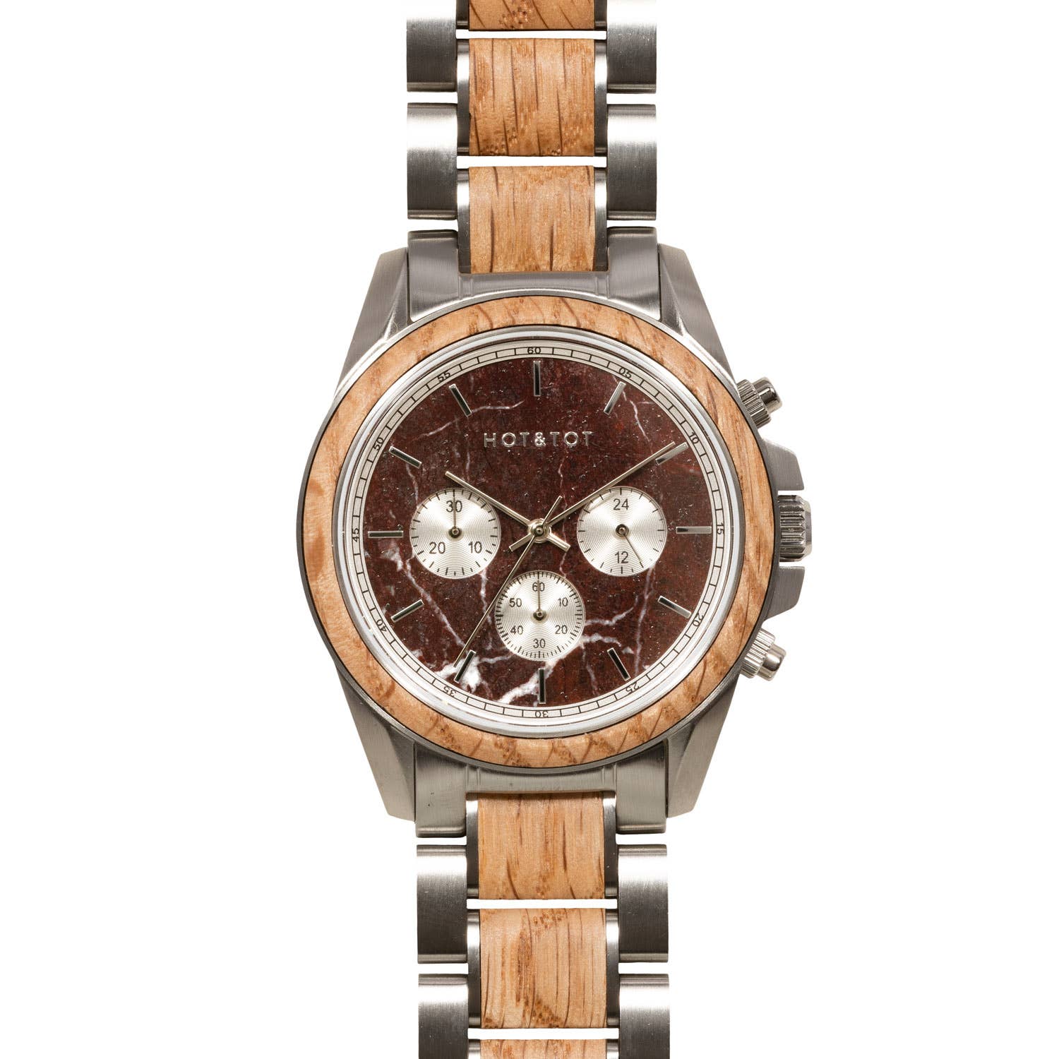 HOT&TOT - Wholesale Wrist Watch - Men's - ROYAL OAK | Wood watch for men | Marble | Oak | Sustainable4