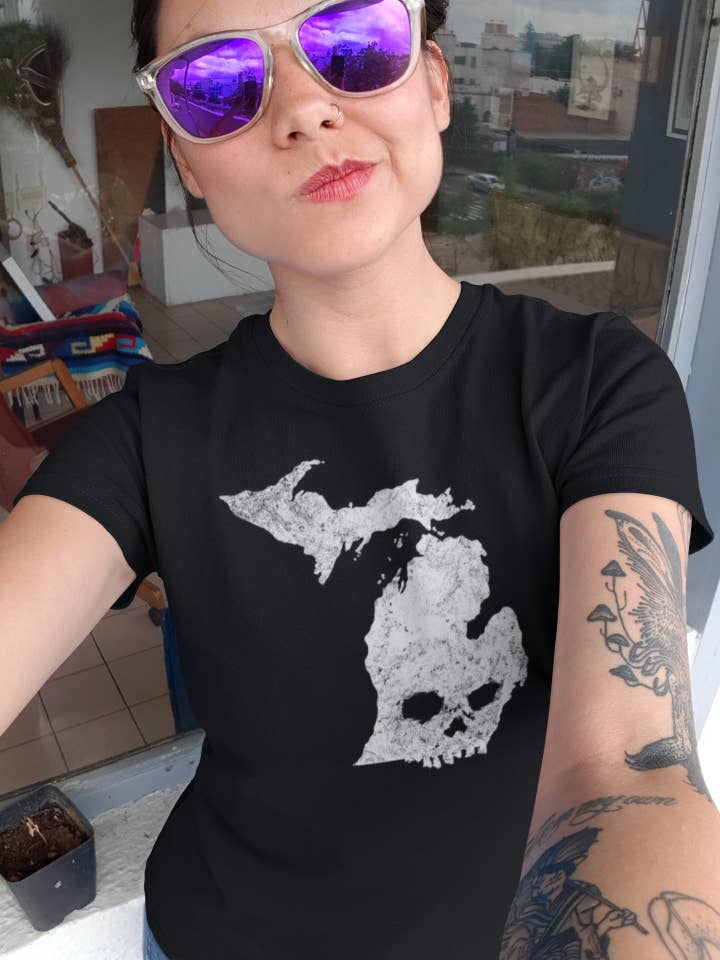 Michigan Skull State for wholesale by United Skulls America