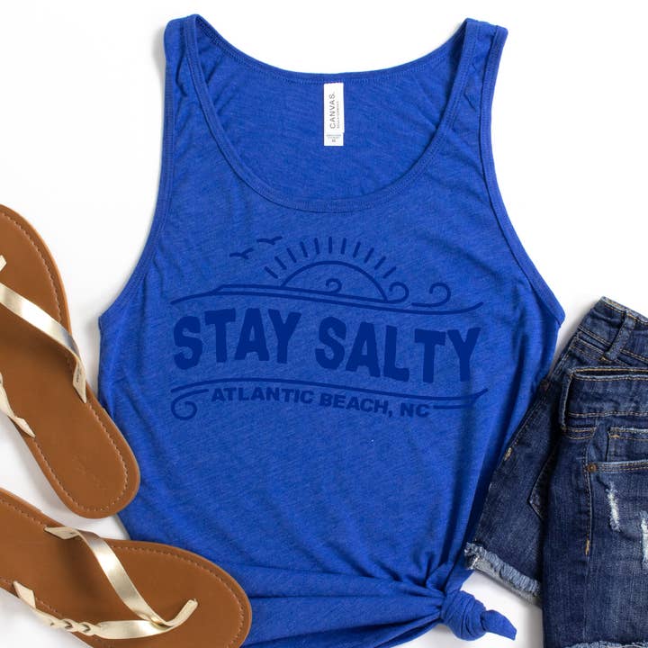 Brugerdefineret ophold salt din by og statstank top for engroshandel hos Quotable Life