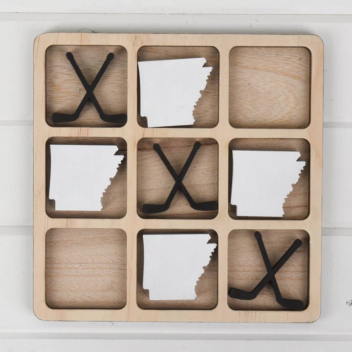 Arkansas Tic Tac Toe Board for wholesale by Classic State