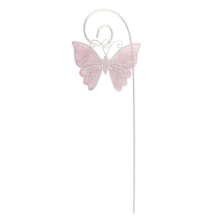 WONDER IMPORTS AUSTRALIA - Wholesale Retailer display – Home & Living - Set of 12 White Butterfly Suncatcher Stakes in Display3
