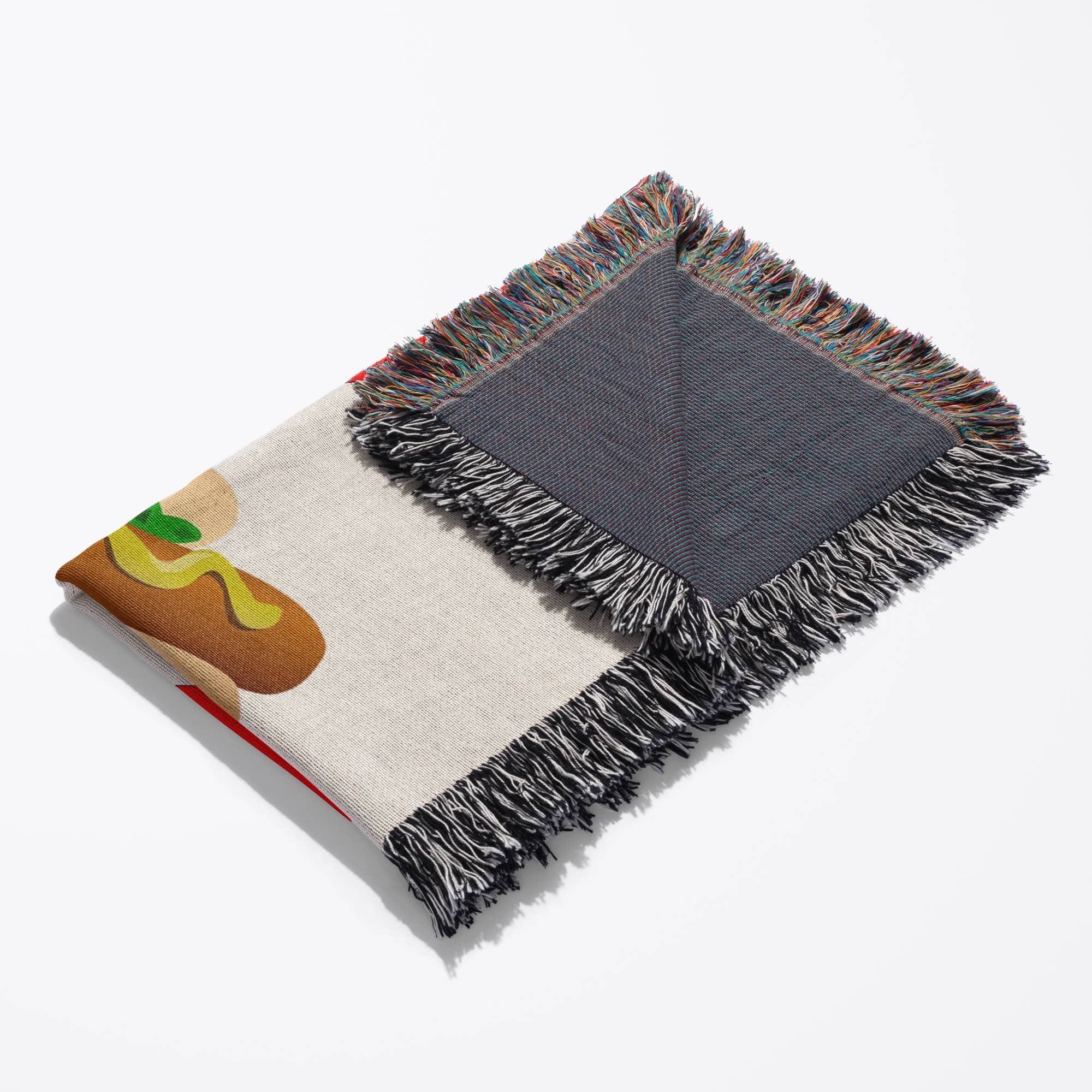 3dRose - Vendita all'ingrosso Plaid - 3dRose, Amo gli hot dog, Coperta3