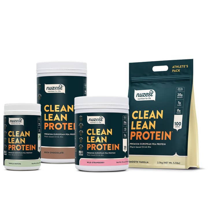 Clean Lean Protein - Pea Protein Powder - Vegan for wholesale by Nuzest