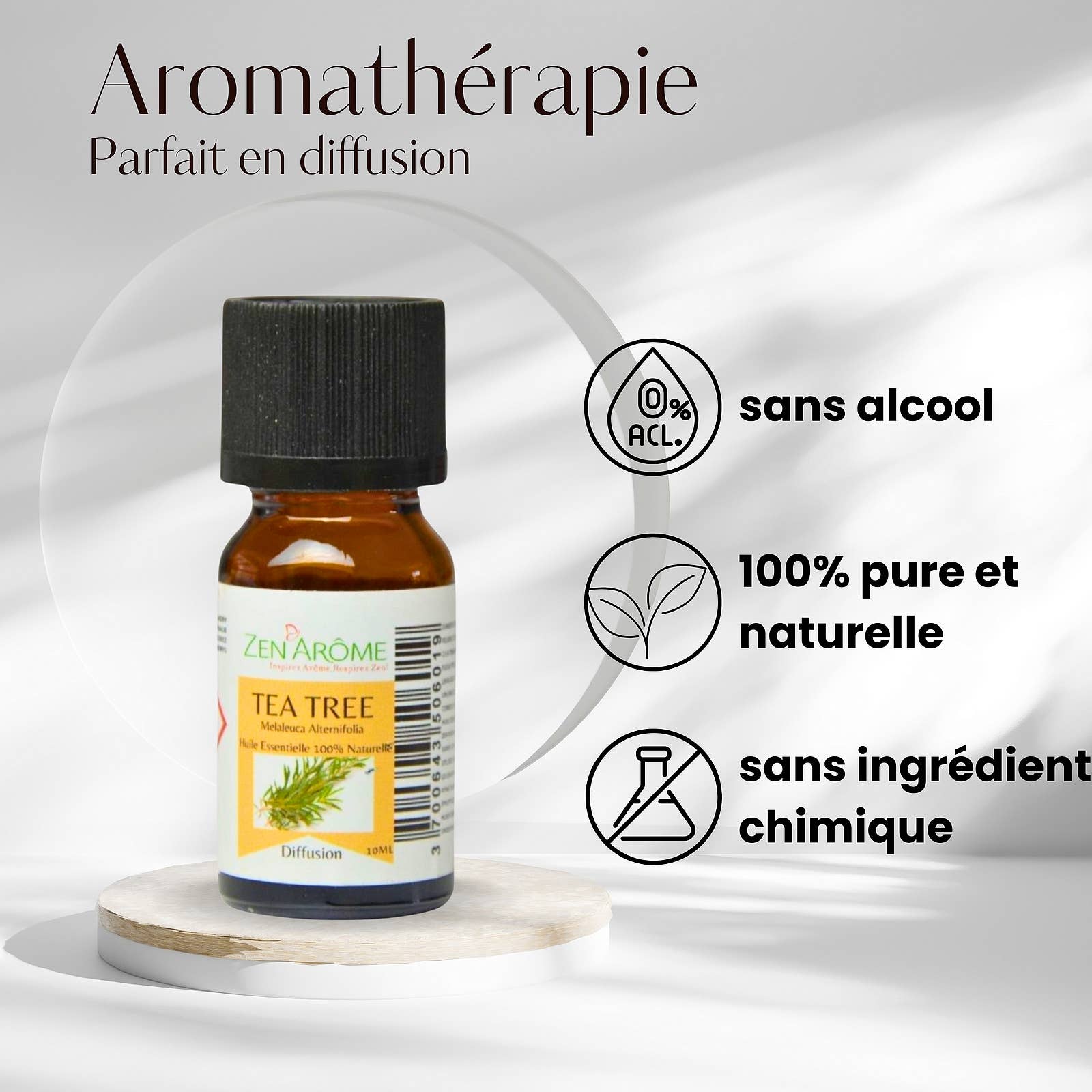 Zen'Arôme – Großhandel Ätherisches Öl – Teebaum-Ätherisches Öl – 100 % natürlich – 10 ml2