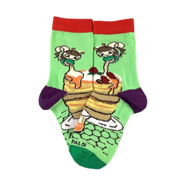 Yummy Pancake Breakfast Bee Honey Sock (Ages 3-7) from the Sock Panda and other Purchase wholesale busy bees honey. Free returns & net 60 terms on Faire trending on Faire.