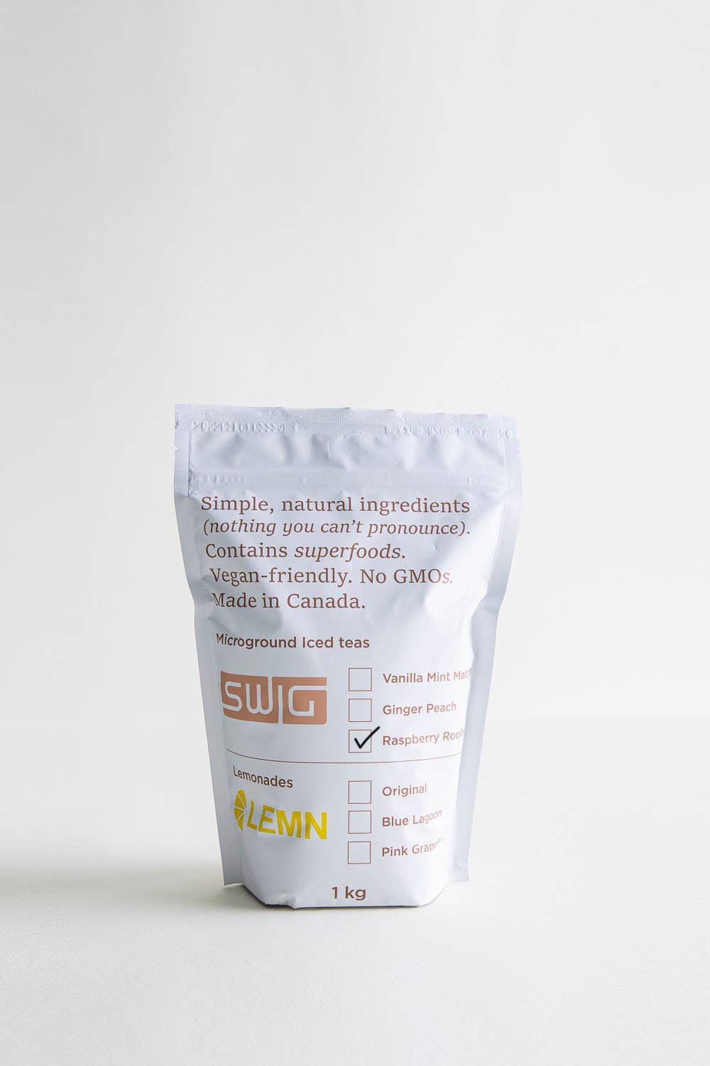 Domo Tea - Wholesale Iced Tea - SWIG Raspberry Rooibos Iced Tea (1kg)