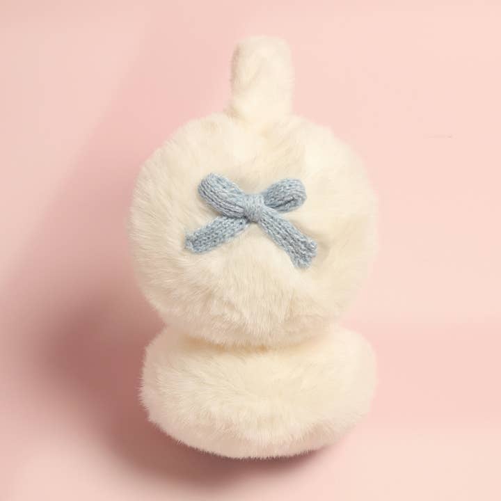 Fashion City - Wholesale Earwarmers/Ear Muffs - Women's - Bow Detailed Faux Fur Luxury Soft Earmuffs3