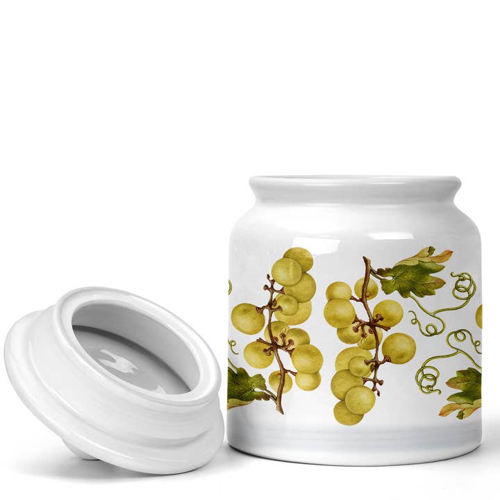 MCSouvenir & Gift | Maryland China - Wholesale Biscuit jar - North Carolina State Fruit | Suppernong Grape Jars1