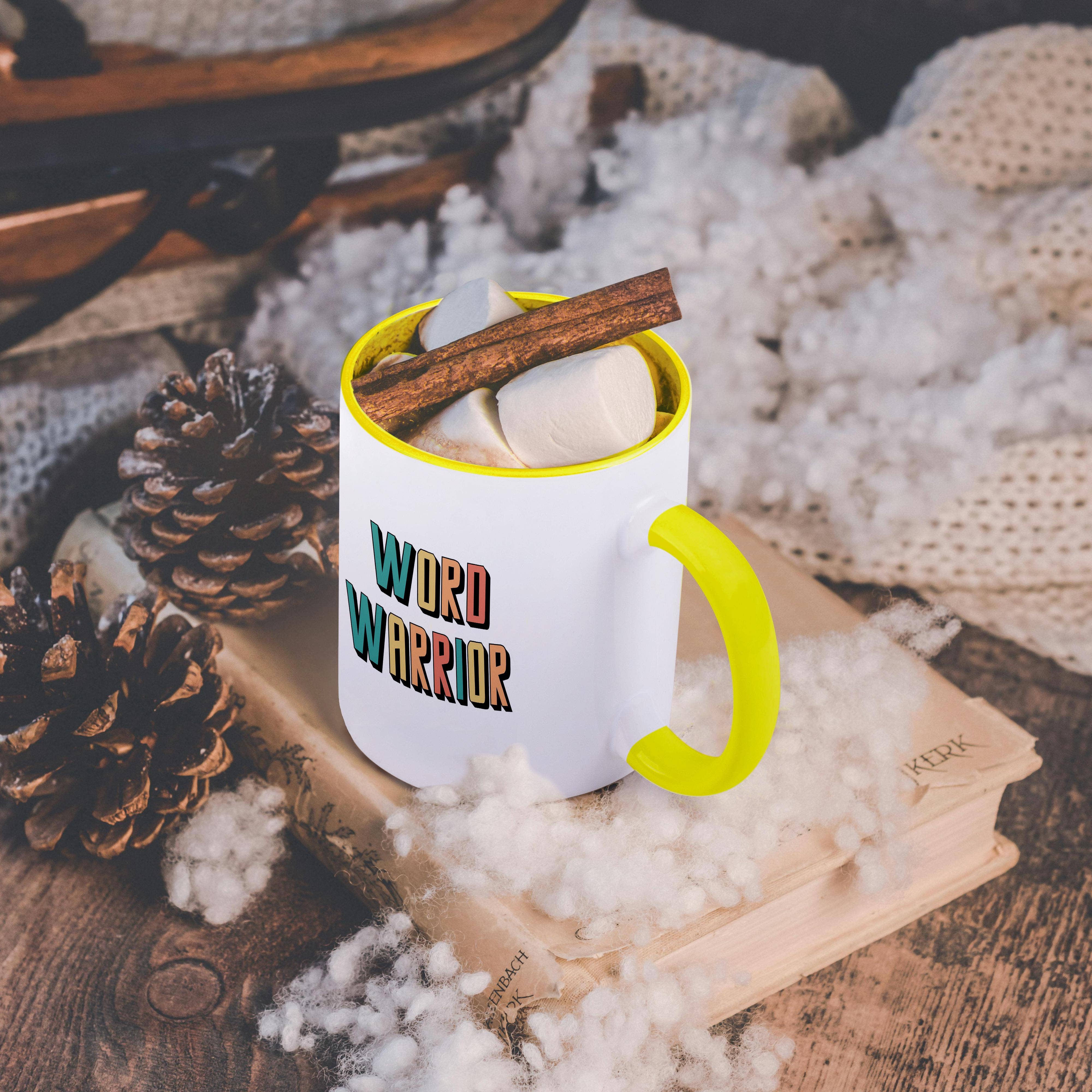 3dRose - Wholesale Coffee Mug - 3dRose, Funny Cool Colorful Word Warrior Text for Word Games, Crossword, Mug5