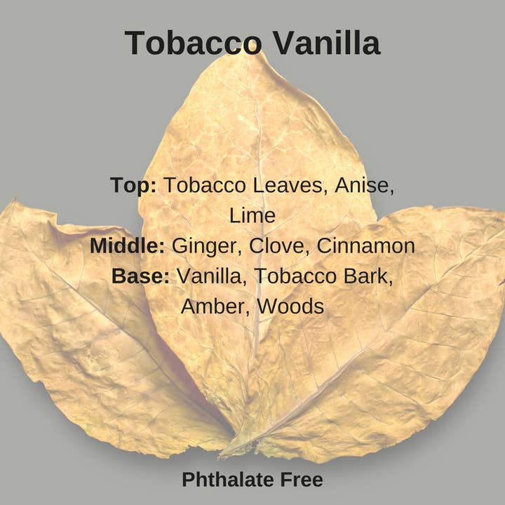 Tobacco Vanilla 100% Soy Wax Melt for wholesale by Home & Arrow