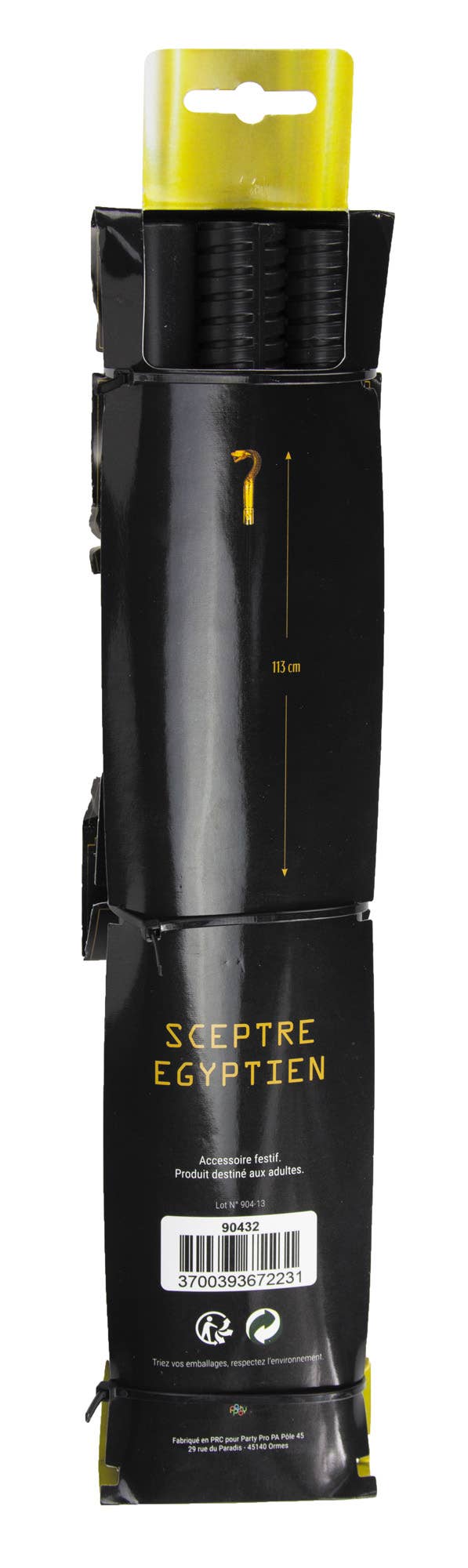 Party Pro - Wholesale Costume - Unisex - EGYPTIAN SCEPTER1