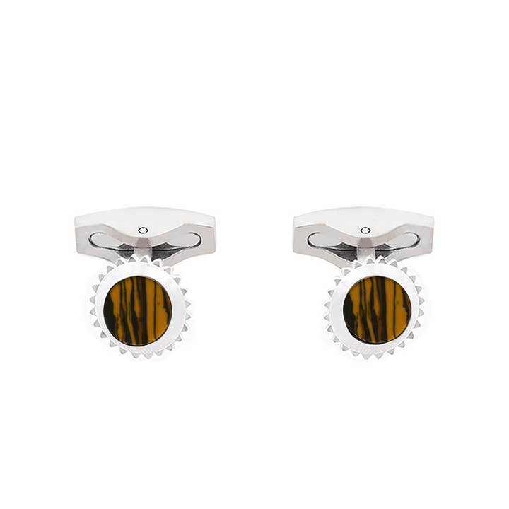 AMORINO SRL - Wholesale Cufflinks - MEN'S CUFFLINKS WITH STONE - RD241112B57X2