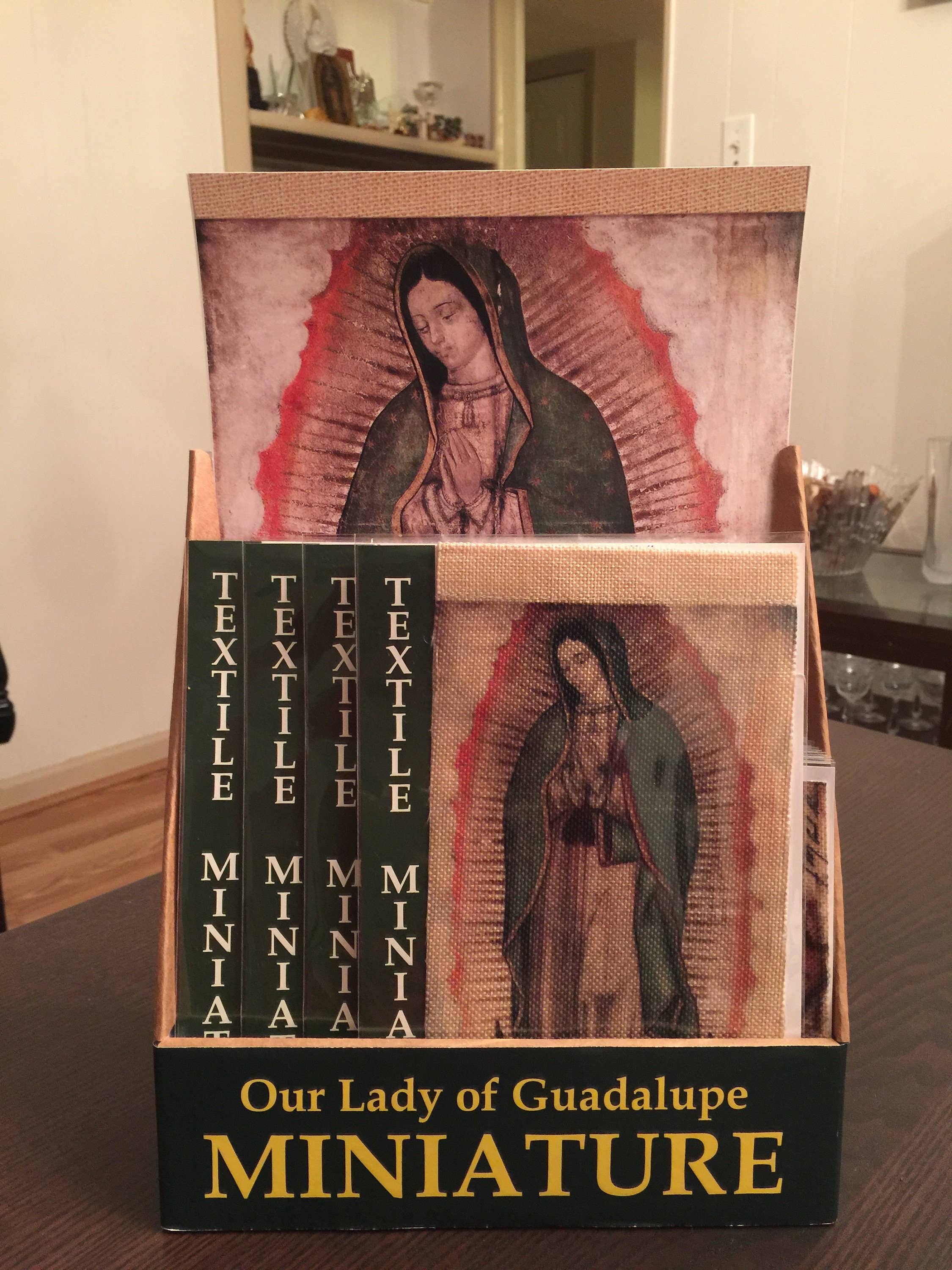 Made By Catholics - Wholesale Religious Card - OUR LADY of GUADALUPE Miniature Replica - Buy 1 Get 22