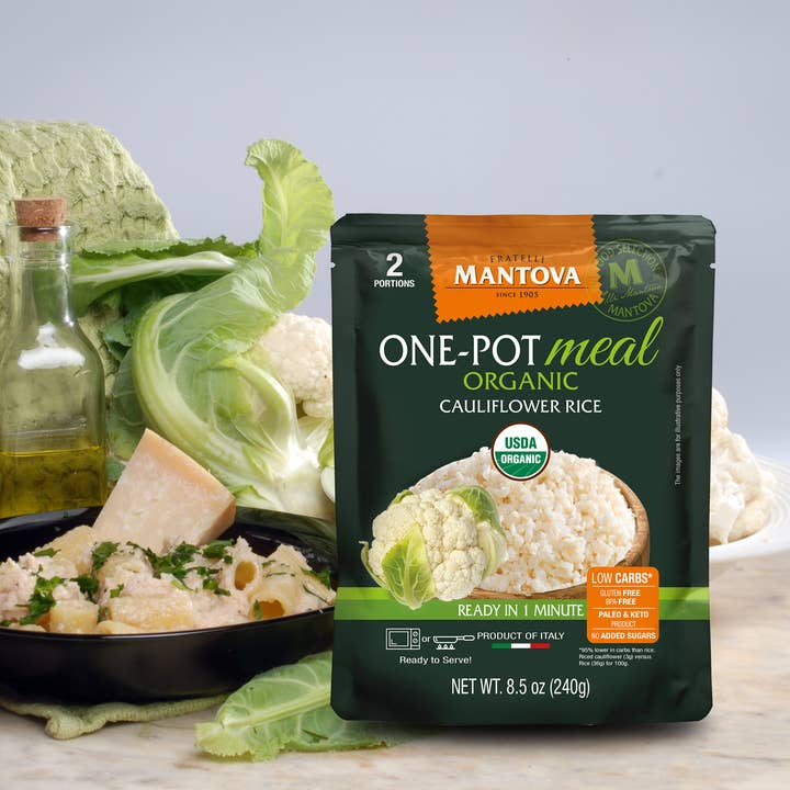 Fine Italian Food - Wholesale Rice - Mantova Organic Cauliflower Rice, 8.5 oz.4