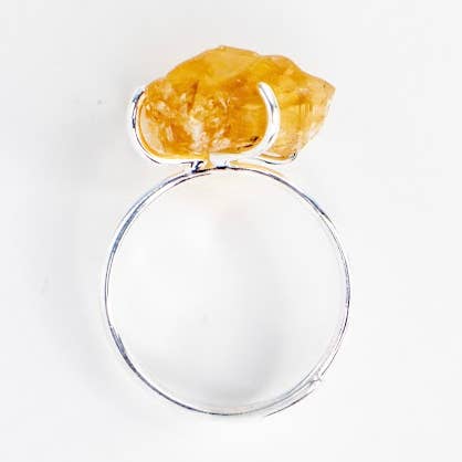 Ring - Citrine for wholesale by Earths Elements Wholesale