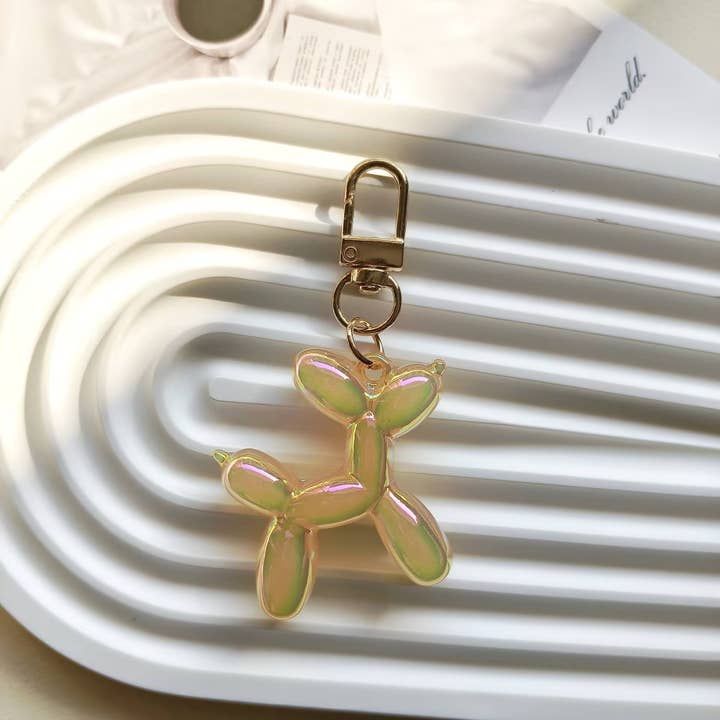 MKS America - Wholesale Keychain - Women's - Jelly Balloon Dog Keychain Bag Pendant13