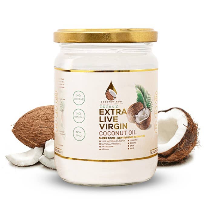 coconutgod - Vendita all'ingrosso Olio bagno/corpo - Olio di cocco extravergine estratto a centrifuga per capelli e pelle