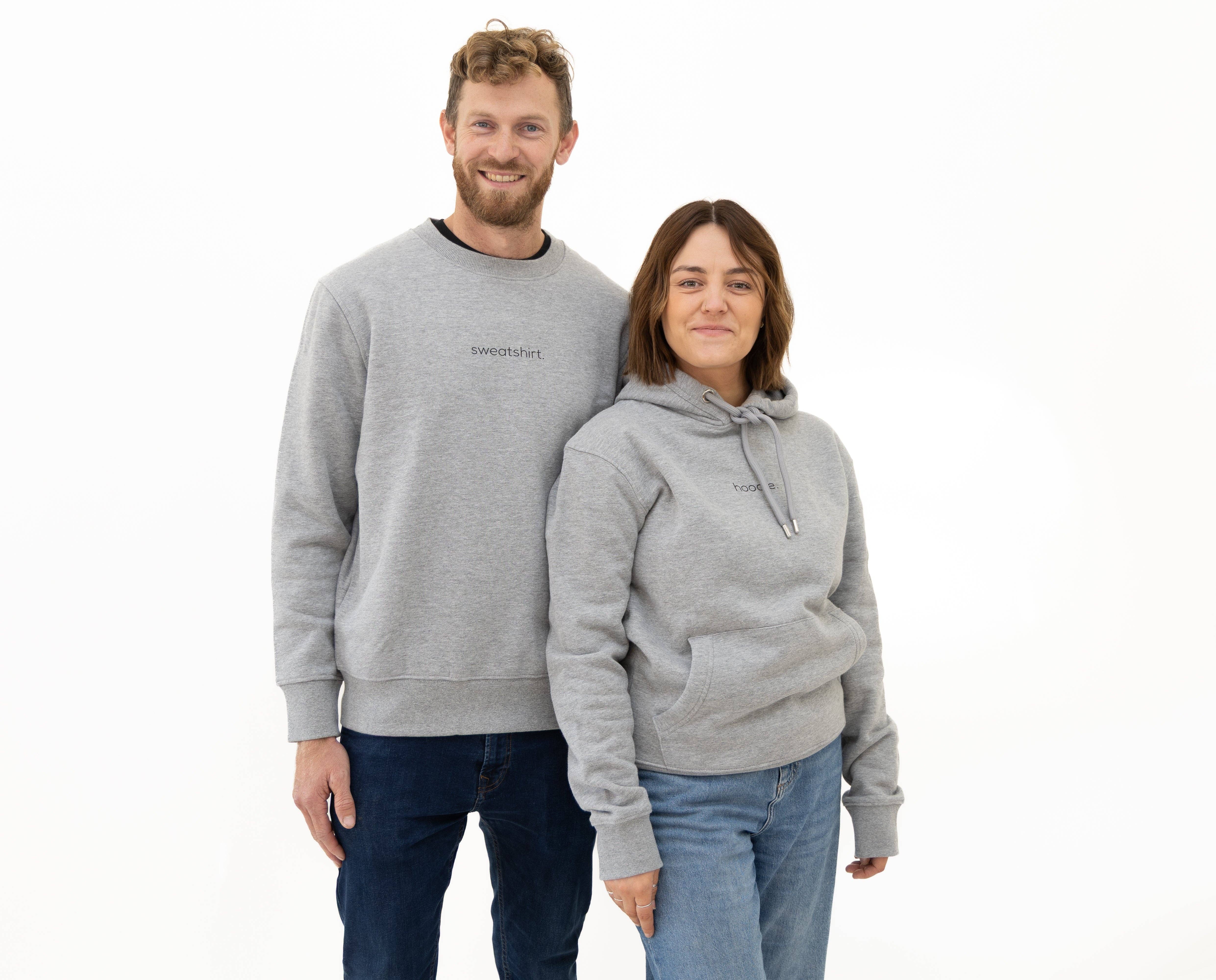 simple. panda – wholesale Hoodie – Unisex – simple. hoodie. grey-marl.3